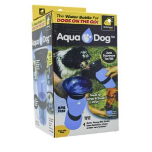 Aqua Dog Portable Travel Water Bowl Bottle Sipper