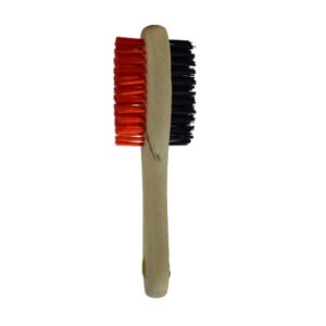 Pet Grooming Brush - Double Sided Wooden Bristles