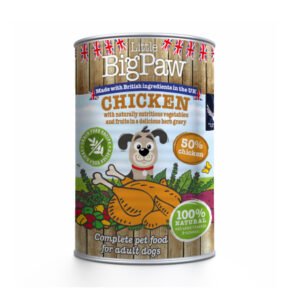 Little BigPaw Chicken with Green Beans, Mixed Peppers & Sweet Potato in a Rich Herb Dog Gravy - 390gm
