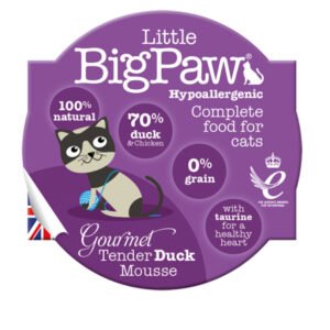 Little BigPaw Gourmet Tender Duck Mousse For Cats - 85g