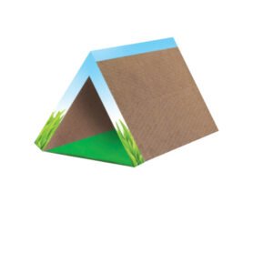 Petstages Fold Away Tunnel Cat Scratcher & Hide