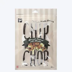 Chip Chops Dog Treats - Biscuit Twined with Chicken - 70 g