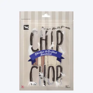 Chip Chops Dog Treats - Chicken & Codfish Sandwich