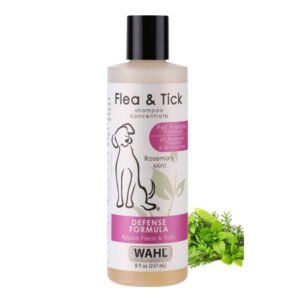 WAHL Flea & Tick Dog Shampoo - Rosemary Mint - 236 ml