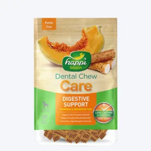 Happi Doggy Dental Chew Care Pumpkin & Mountain Yam - 150 g