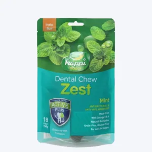 Happi Doggy Dental Chew Zest Mint - 150 g