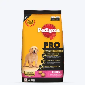 Pedigree PRO Dry Dog Food For Large Breed Puppy