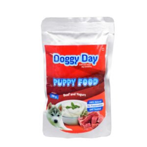 Doggy Day Puppy Beef and Yogurt Wet Food - 100g
