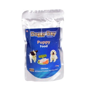 Doggy Day Puppy Food Chicken & Veg Wet Food - 100g
