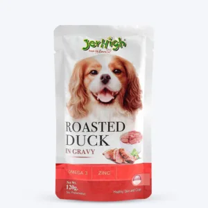 JerHigh Roasted Duck in Gravy Dog Wet Food - 120g