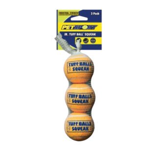 Jr. Tuff Ball Squeak 3PK Mesh