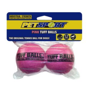 Petsport Tuff Balls - Pink (Two Balls)