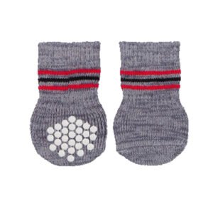 Trixie Non-Slip Socks for Dogs - Grey