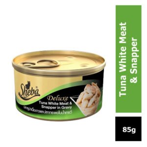 Sheba Succulent Tuna White Meat & Snapper in Gravy Adult Cat Wet Food - 85g