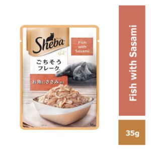 Sheba Fish with Sasami Adult Cat Wet Food - 35g