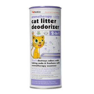Petkin Cat Litter Deodorizer Lavender Flavour - 576g