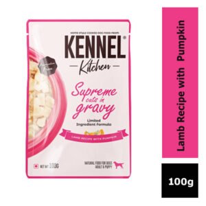 Kennel Kitchen Supreme Cuts in Gravy - Lamb Recipe with Pumpkin - 100g