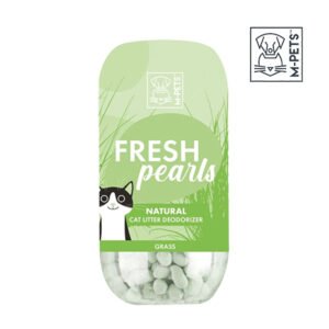 M-Pets Fresh Pearls Natural Cat Litter Deodoriser - 450ml (Grass)
