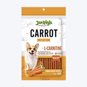 JerHigh Carrot Stix Dog Treats - 100 g