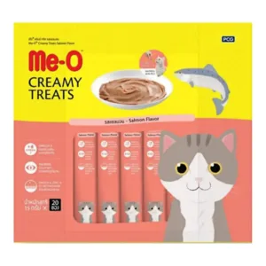 Me-O Cat Creamy Treats Salmon Flv - 300gm